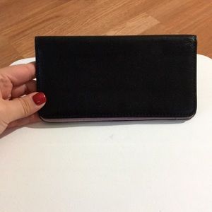 Authentic Leather Coach Checkbook Wallet
